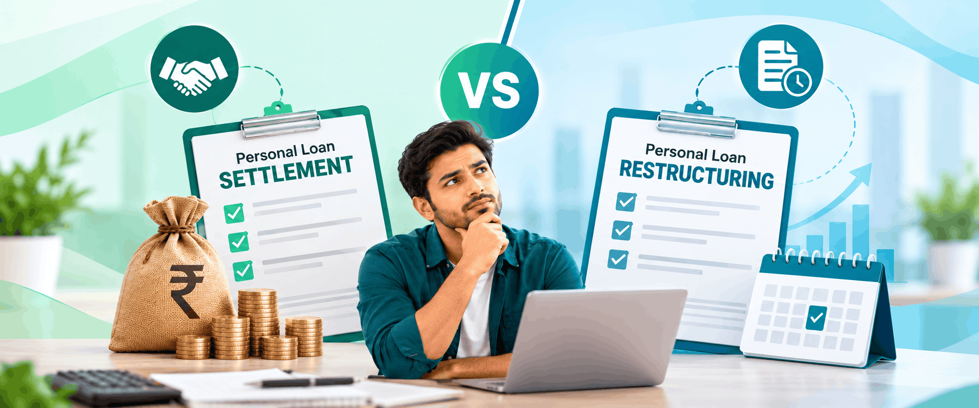 Personal Loan Settlement vs Restructuring: Which Option Is Better?